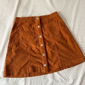 Urban Outfitters Corduroy Skirt